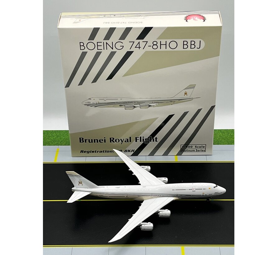 B747-8I BBJ Brunei Sultan’s Flight V8-BKH 1:400