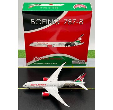 Phoenix Diecast B787-8 Dreamliner Kenya Airways 5Y-KZD 1:400
