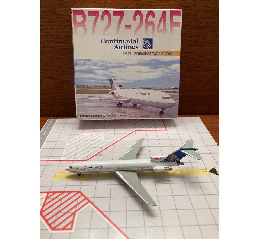 B727-200 Continental N622DH w/DHL logo 1:400 *Collection Sale