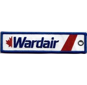 avworld.ca Keychain Wardair Embroidered