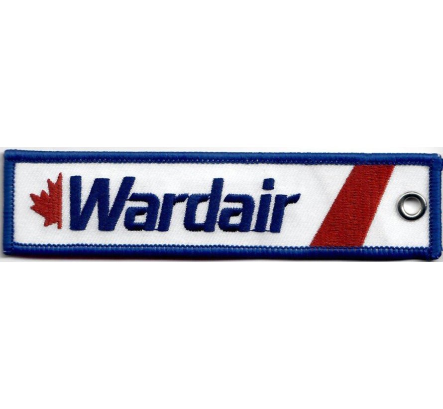 Keychain Wardair Embroidered