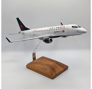 avworld.ca Air Canada Express jazz 2017 livery ERJ175 C-FRQK Wooden Display Model