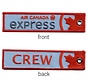 Key Chain Air Canada Express CREW old livery  Embroidered