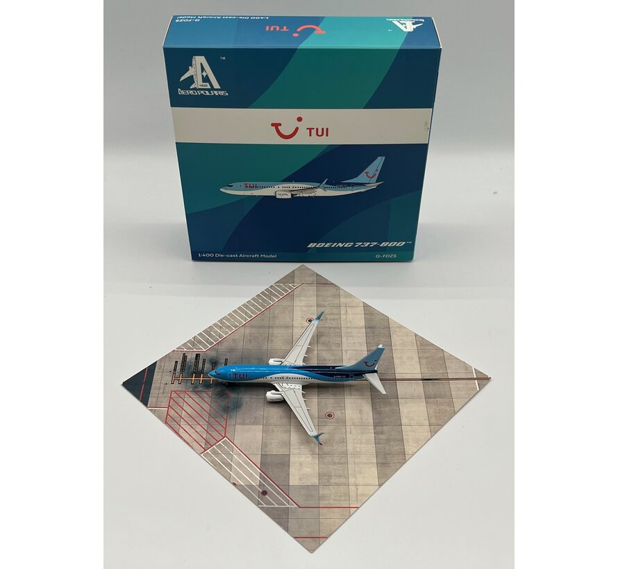 B737-800S Tui  G-FDZS 1:400 scimitars +New Arrival+