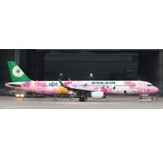 JC Wings A321 Eva Air Pinky Jet B-16217 1:200 with stand  +Pre-order+