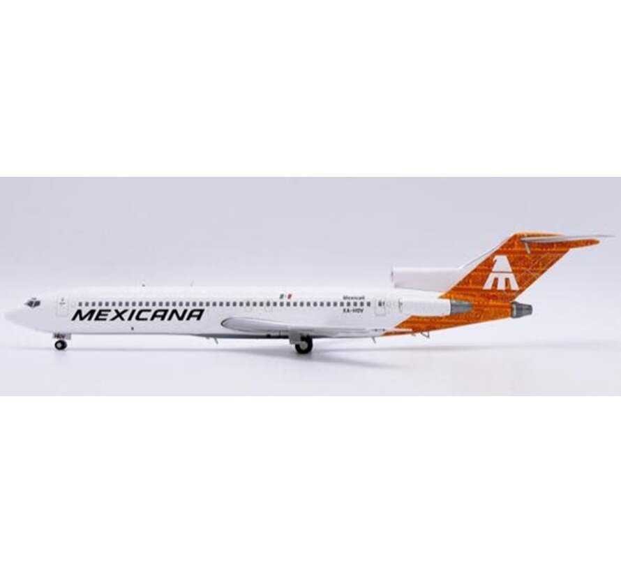 B727-200 Mexicana Mexicali orange tail XA-HOV 1:200 +New Arrival+