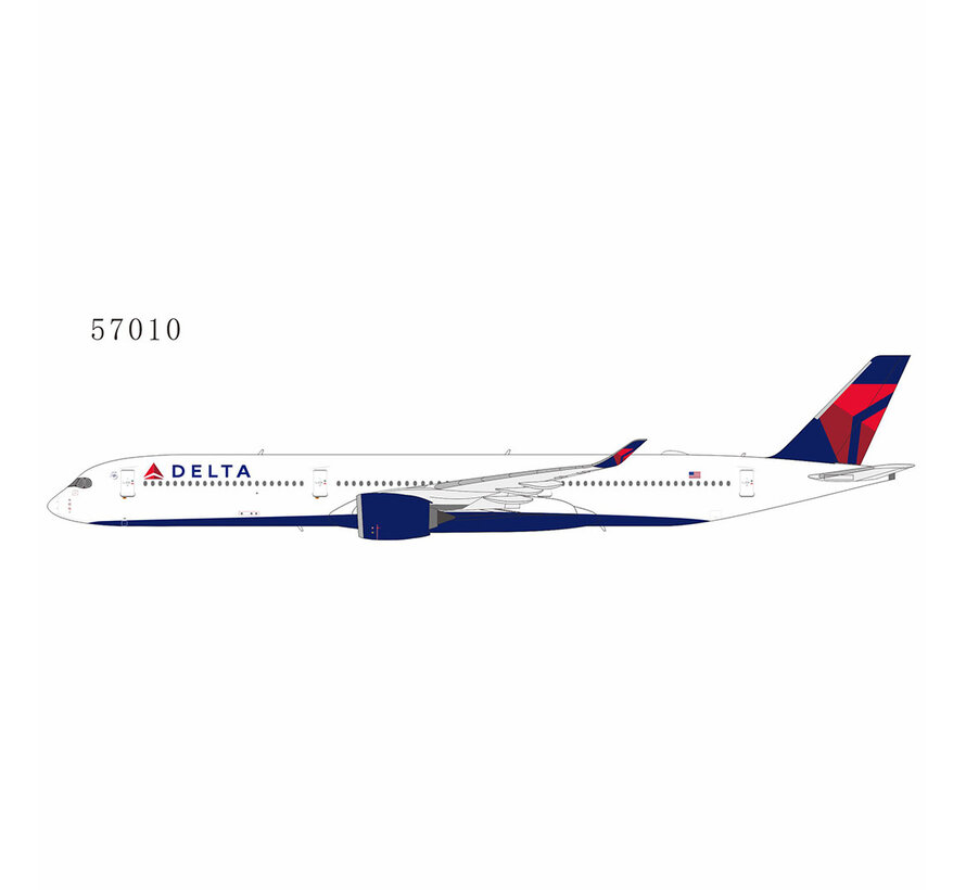 A350-1000 Delta Air Lines 2007 (fantasy - no registration) 1:400 +NEW ARRIVAL+