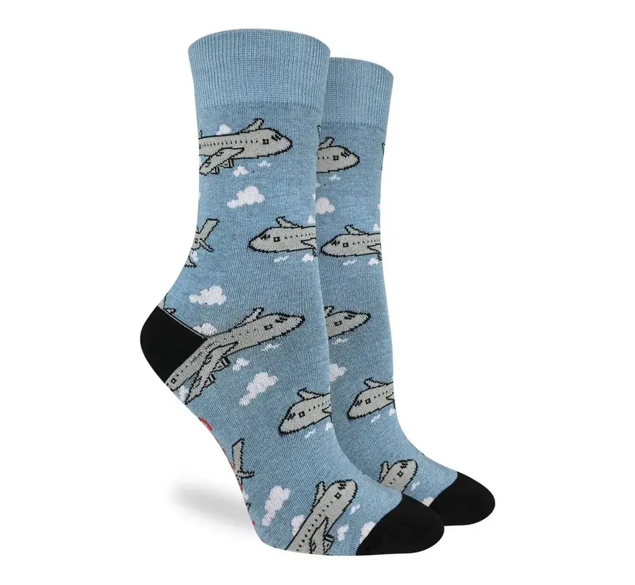 Women's Jumbo Jet Airplanes Socks