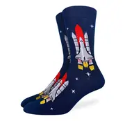 Good Luck Socks Men's Space Shuttle Socks