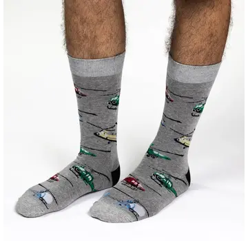Good Luck Socks Men's Helicopter Socks
