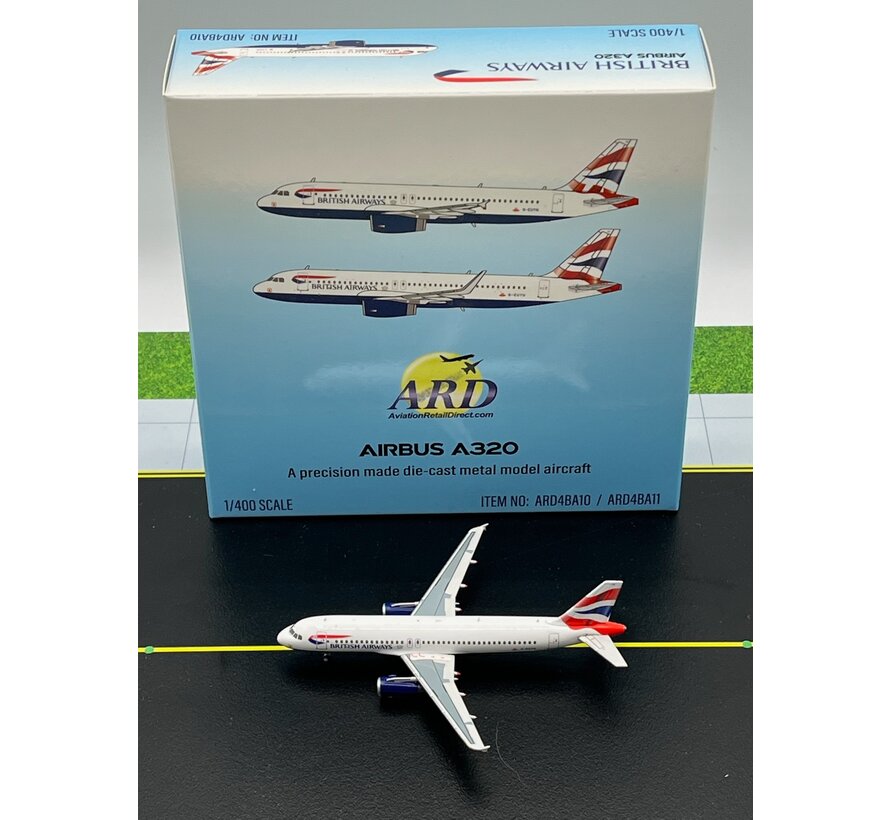 A320-200 British Airways Union Jack Livery G-EUYN 1:400 +New Arrival+