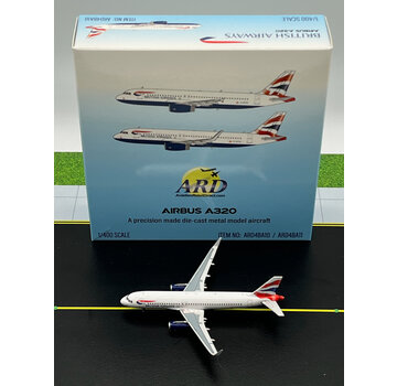 C Models A320S British Airways Union Jack Livery G-EUYU 1:400 sharklets   +New Arrival+