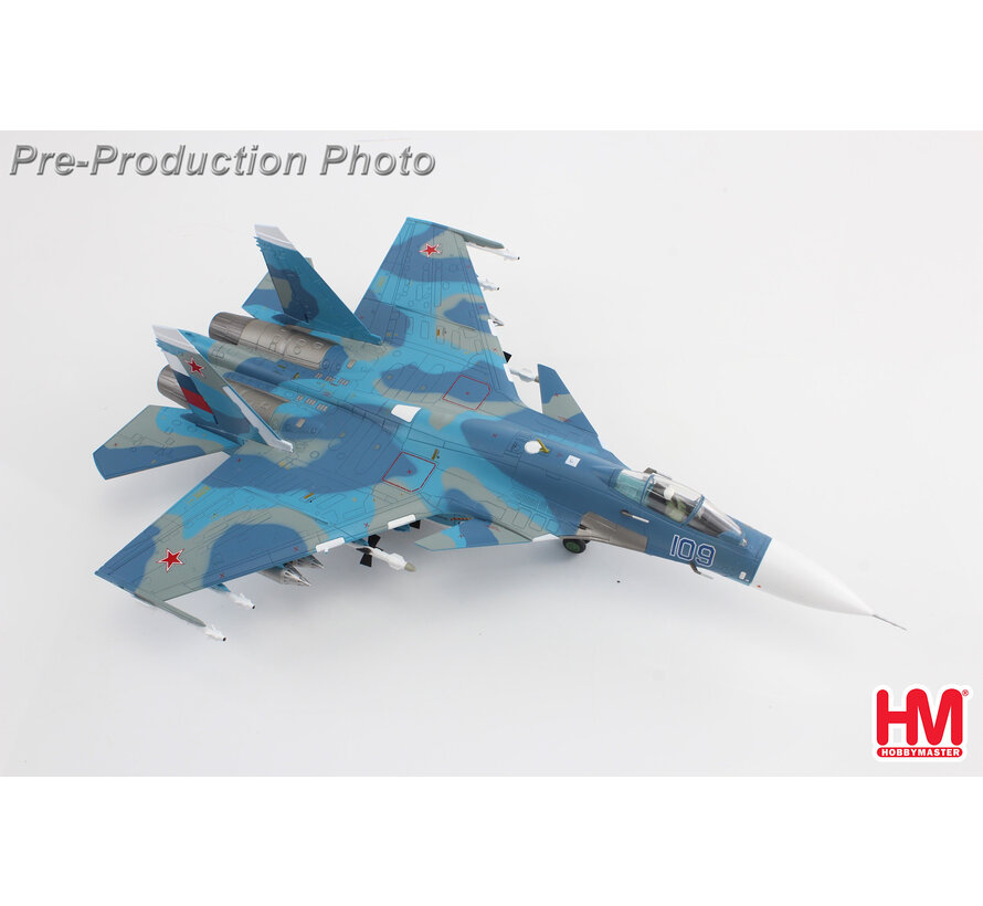 Su27K Sea Flanker BLUE109 Admiral Kuznetsov Mediterranean Sea 1996 1:72 (with KH-41 Moskit missile)