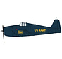 F6F-5 Blue Angels US Navy 1946 1:72  (with decals for No.1 to No.4 airplanes)
