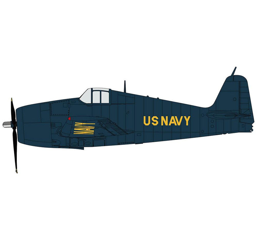 F6F-5 Blue Angels US Navy 1946 1:72  (with decals for No.1 to No.4 airplanes)