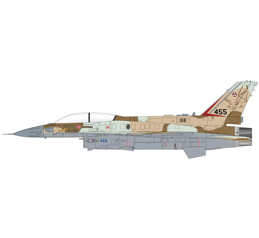 F-16I Sufa 455 119 Squadron The Bat IAF 1:72 (with 4 x MK.117) +New Arrival+