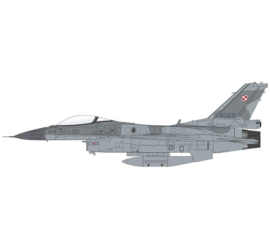 F-16C Polish Air Force 4068 32. Baza Lotnictwa Taktycznego Łask listopad 2019 1:72 +new Arrival+