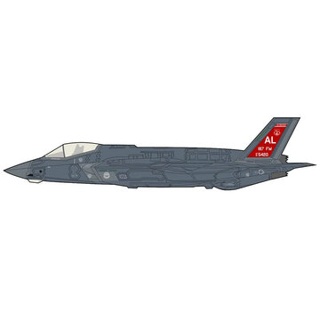 Hobby Master F-35A Lightning II 187 FW Alabama ANG AL Red Tail 18-5420 February 2024 1:72