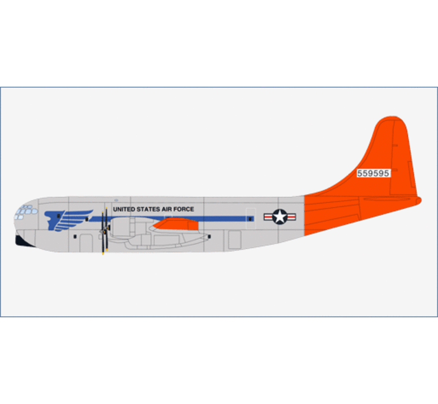 C97G Stratofreighter Angel of Deliverance USAF 45-59595 1:200