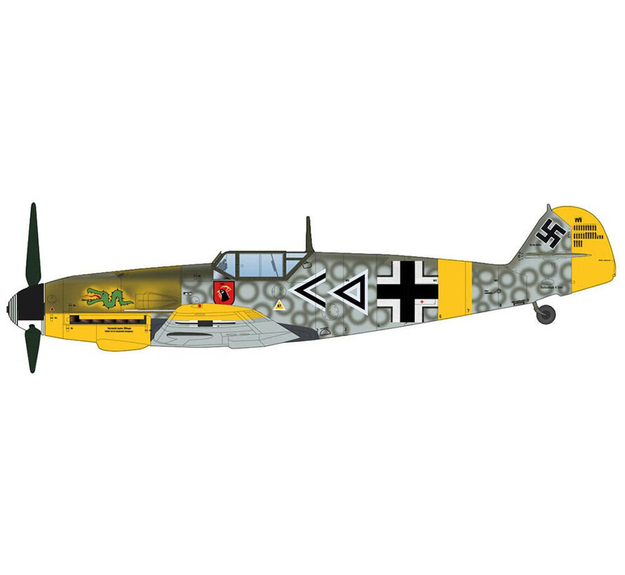 BF109F-2 JG 3  Luftwaffe Hans Von Hahn Russia July 1941 1:48 +New arrival+