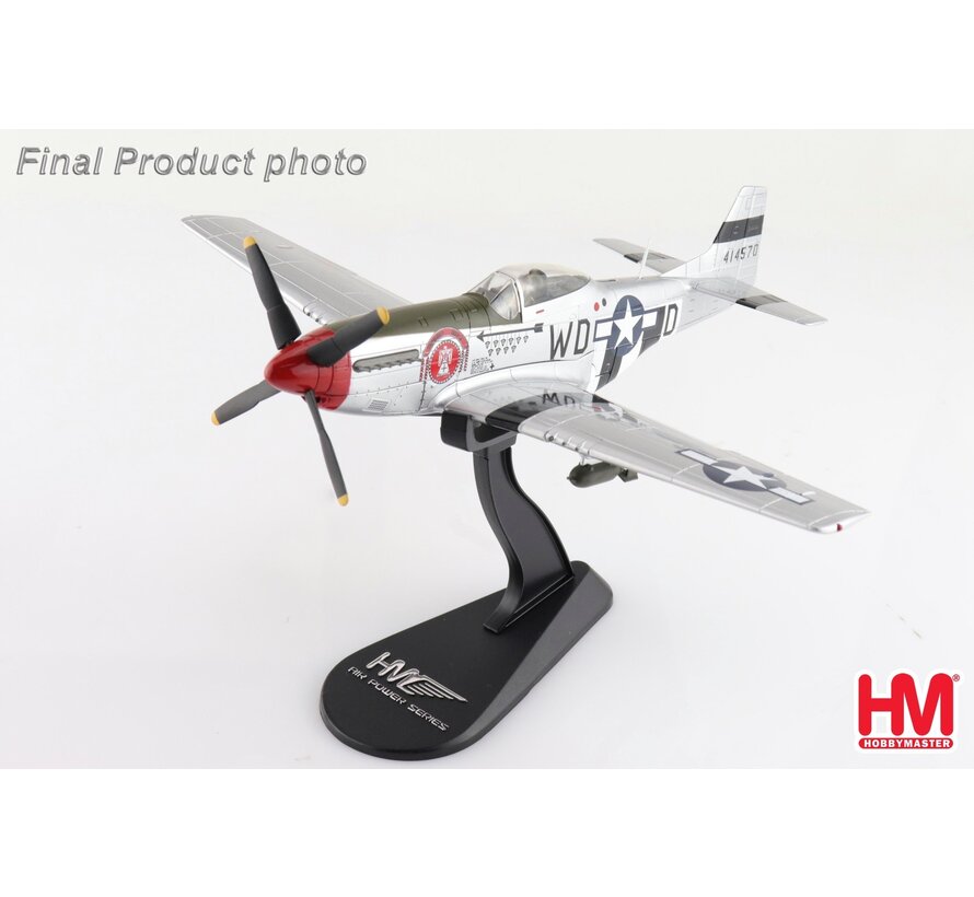 P51D Mustang 335 FS 4 FGWD-D Captain Ted Lines USAAF 1:48