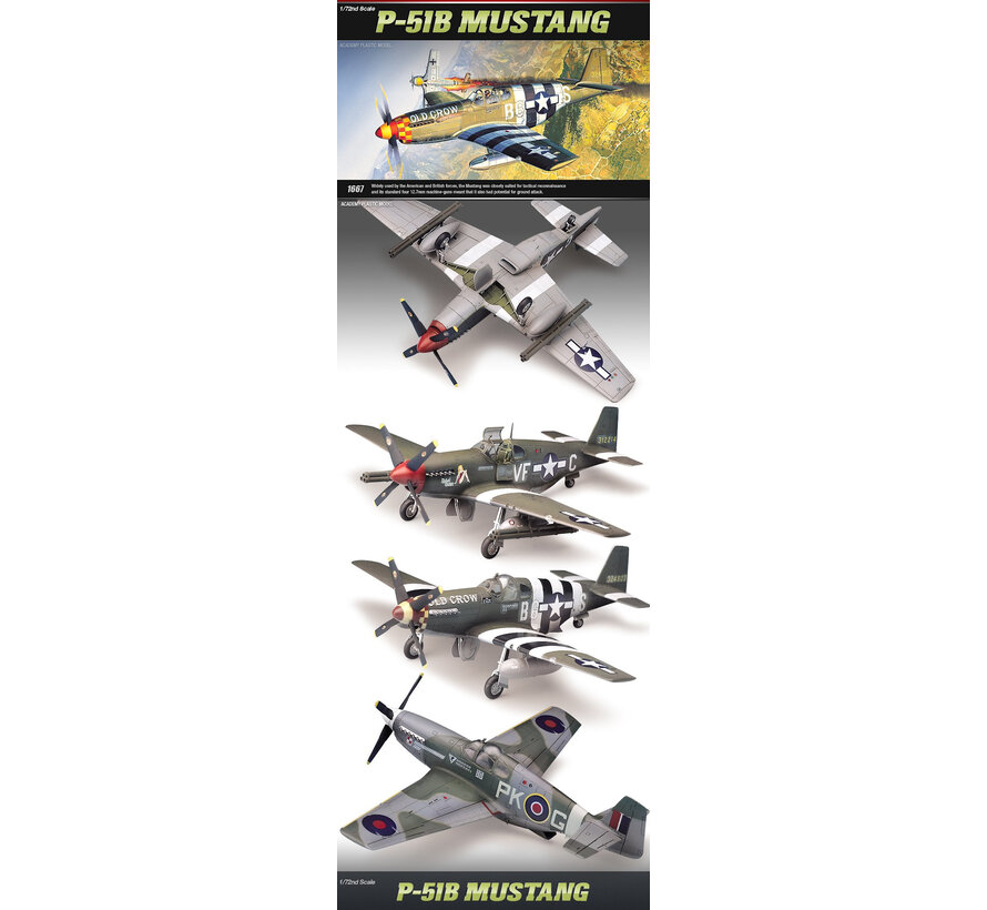 P51B Mustang 1:72