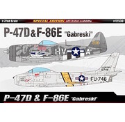 Academy P-47D Thunderbolt & F-86E "Gabreski" 1:72 [Two-pack]