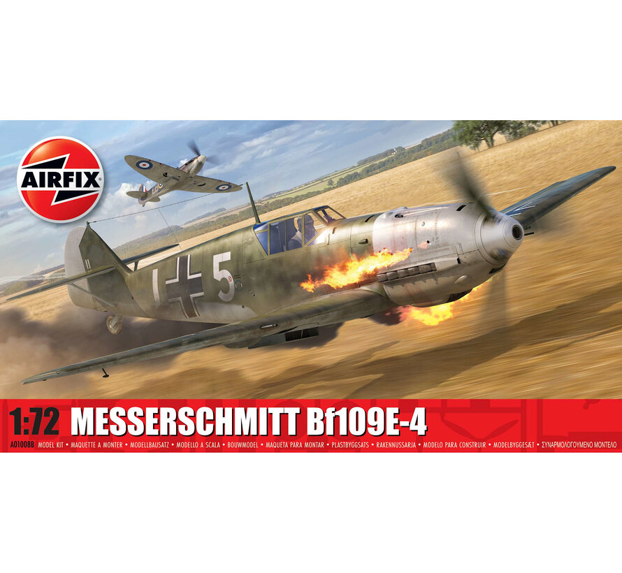Bf109E-4 flown by Unteroffizier Hans-Georg Schulte, Sept. 1940 1:72 New 2024