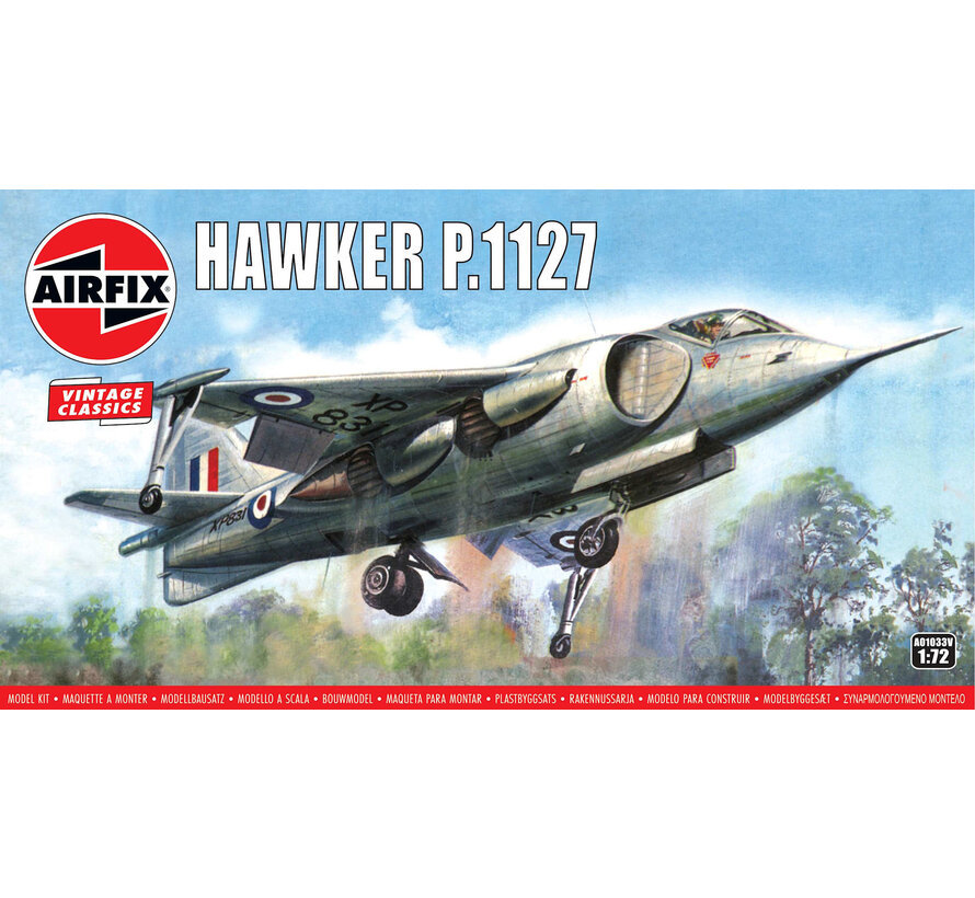 Hawker P.1127 (Kestrel) 1:72 Vintage re-issue