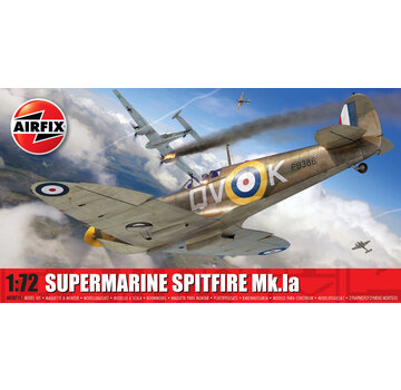 Airfix Spitfire 1a Sqn/Ldr Brian Lane 1:72  [AX01071c] New 2024