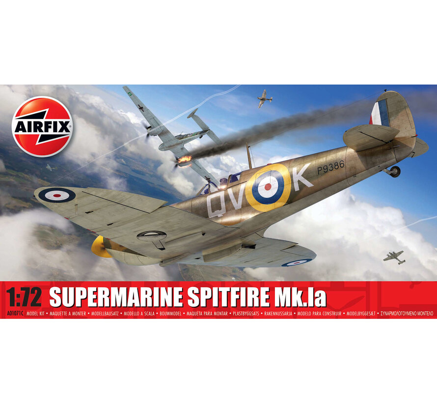 Spitfire 1a Sqn/Ldr Brian Lane 1:72  [AX01071c] New 2024