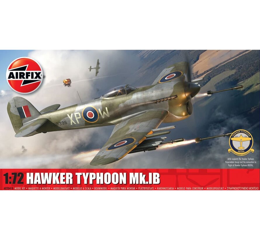 Hawker Typhoon Mk.Ib RCAF 1:72 [AX02041b] New 2024