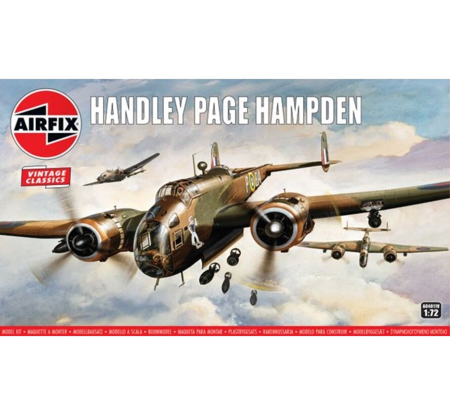 Handley-Page Hampden 1:72 Vintage classic