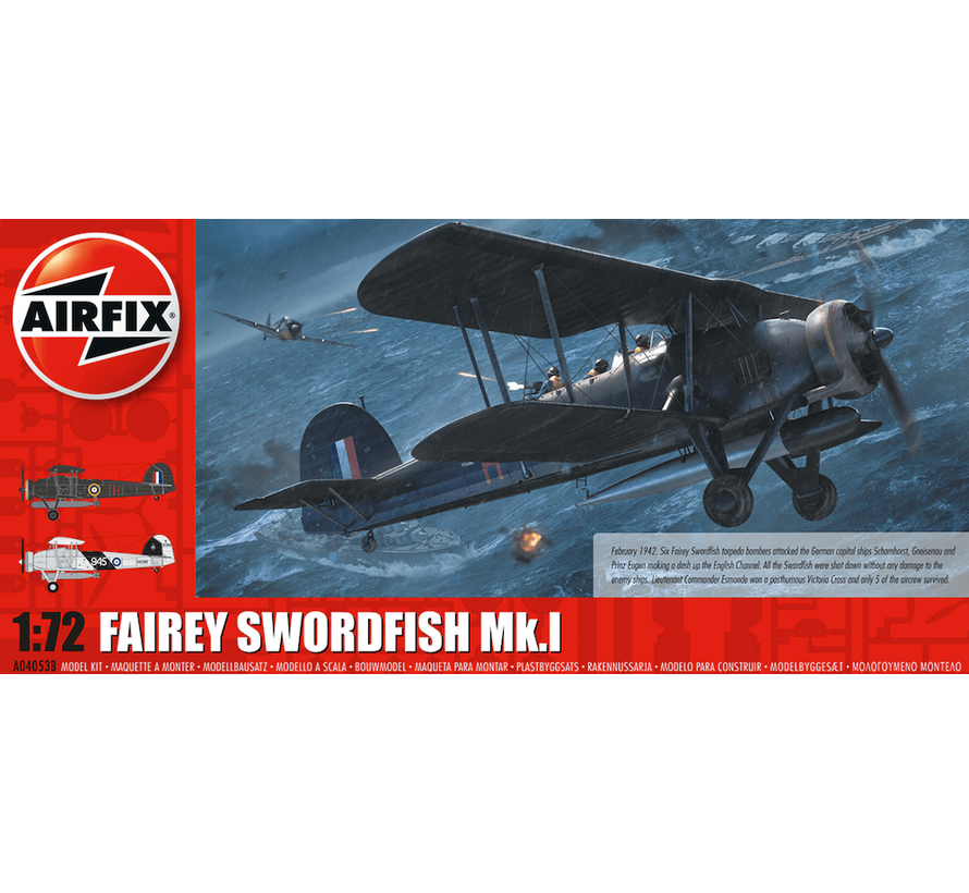 Fairey Swordfish Mk.I Eugene Esmonde VC 1:72 [AIR04053B] New 2024