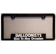 avworld.ca Licence Plate Frame Ballonists Rise to Any Occasion