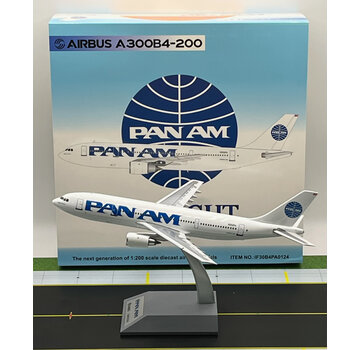 InFlight A300B4-203 Pan Am billboard livery N202PA 1:200 with stand +new arrival+