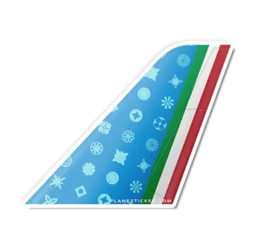Plane Sticker Sticker AITA Airways Tail