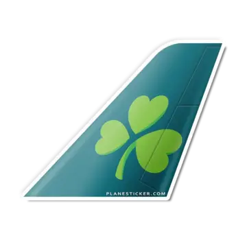 Plane Sticker Sticker Aer Lingus Tail