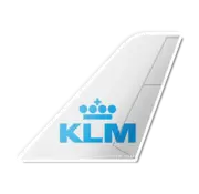 Plane Sticker Sticker KLM Tail