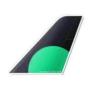 Plane Sticker Sticker Flair Tail