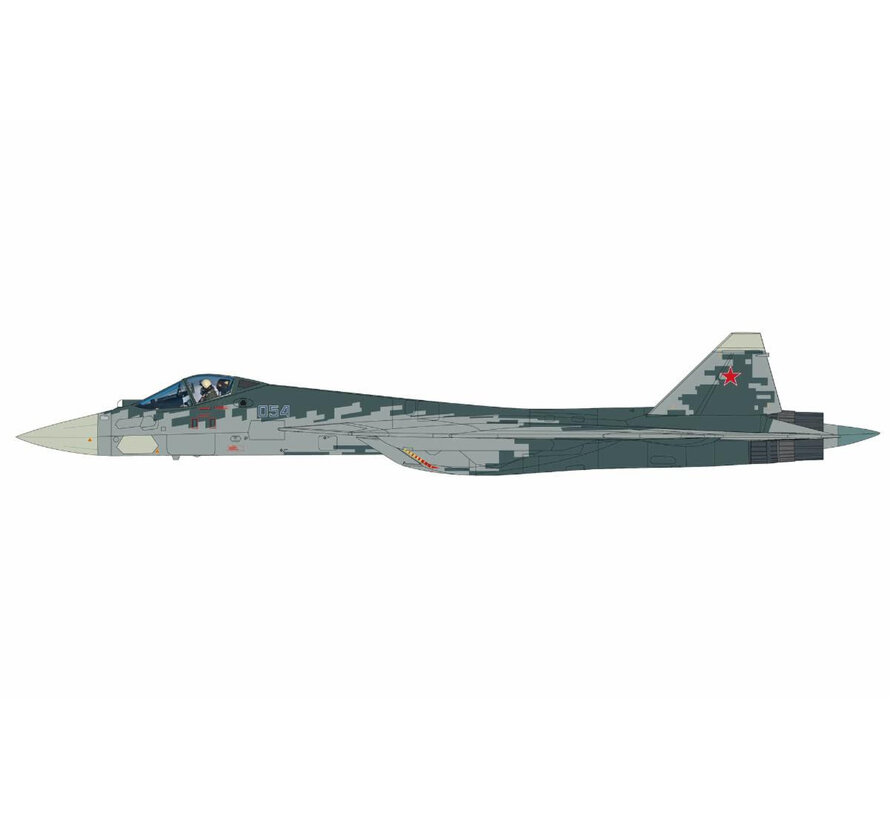 Su57 Felon 054 Russian Air Force Zhuhai Air Show 2024 1:72 (with 2 x R-77 2 x R-37 missiles) +New Arrival+