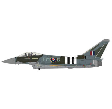 Hobby Master Eurofighter Typhoon FGR4 FM-G ZJ913 2024 Display Jet RAF 1:72 (w:2 x ASRAAM, 4 x AIM-120, 3 x fuel tank) +New arrival+