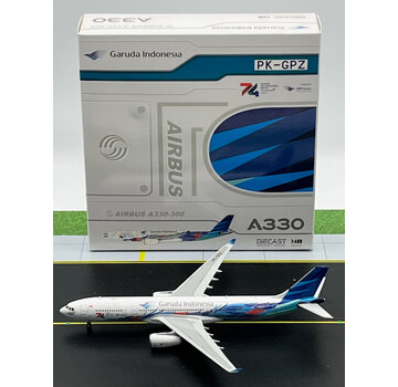 JC Wings A330-300 Garuda Indonesia Kembara Angkasa PK-GPZ 1:400 +NEW ARRIVAL+