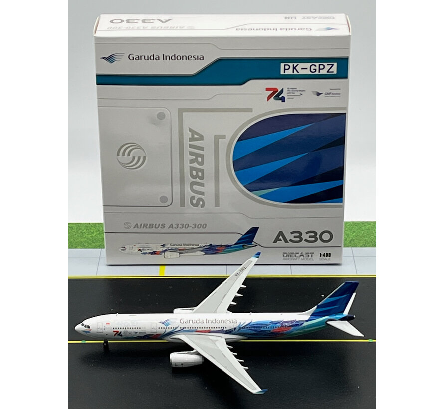 A330-300 Garuda Indonesia Kembara Angkasa PK-GPZ 1:400 +NEW ARRIVAL+