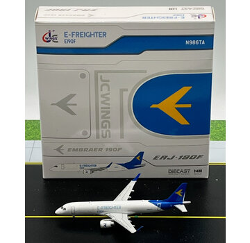 JC Wings ERJ190F E-Freighter Embraer house colors N986TA 1:400 +NEW ARRIVAL+