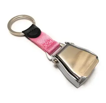 Key Chain Seat belt Pink