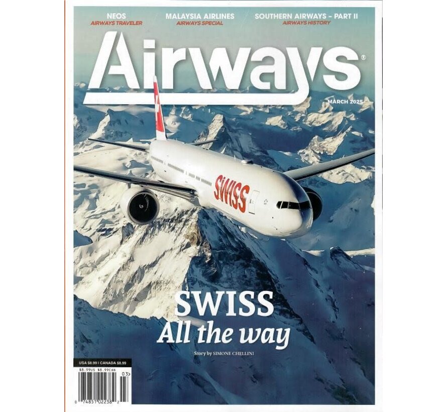 Airways Magazine March 2025 issue +SALE+