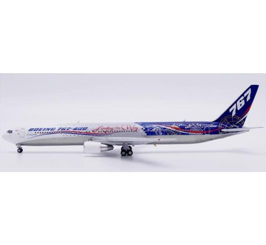 B767-400ER Boeing House Colors Leading the Way livery N76400 1:400 polished +New Arrival+