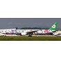 B777-300ER Eva Air Sanrio Lolly Jet B-16740 1:400 flaps down +pre-order+