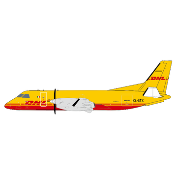JC Wings Saab SF340A(F) DHL Aviation Yellow red livery XA-STX 1:400 +pre-order+